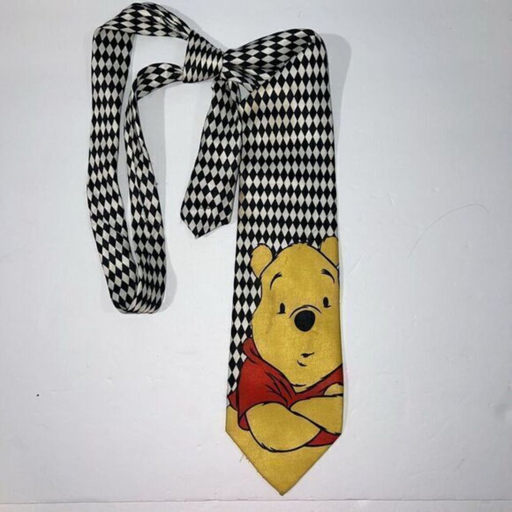 Disney Winnie the Pooh Necktie Vintage‎ Mens Neck Tie